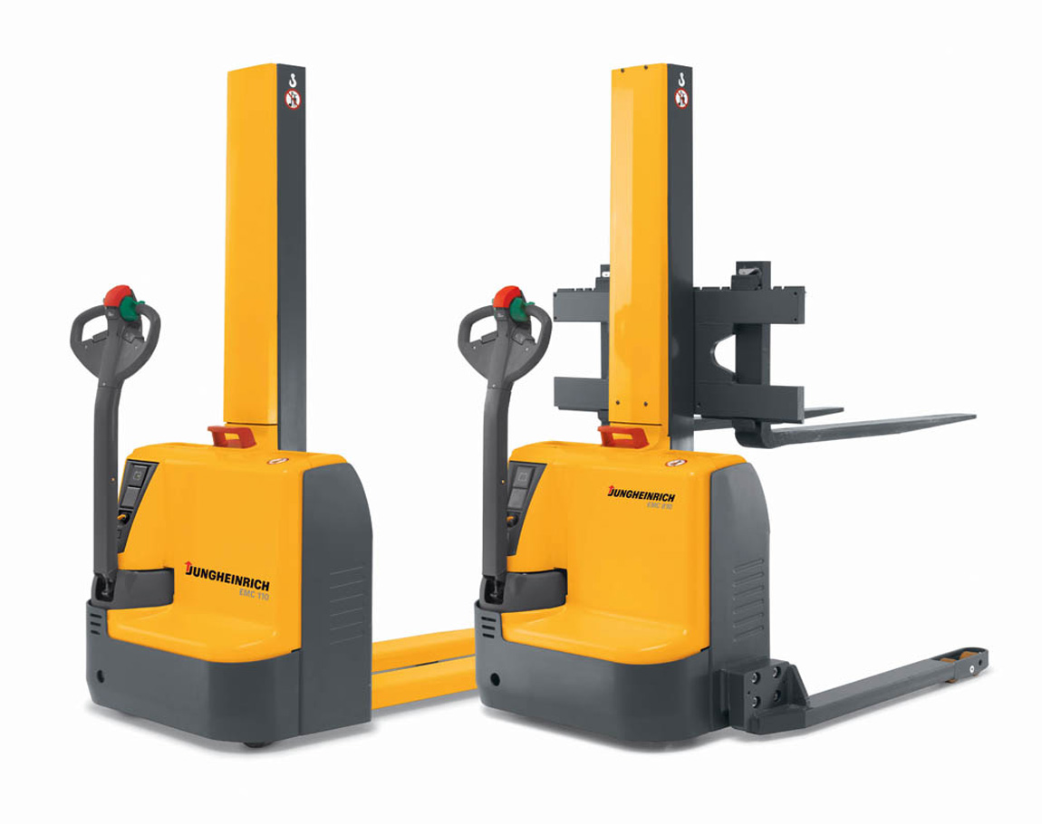 Jungheinrich Forklifts | EMC B10 | Electric Walkie Straddle Stacker