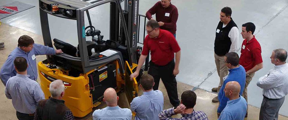 National Forklift Safety Day training