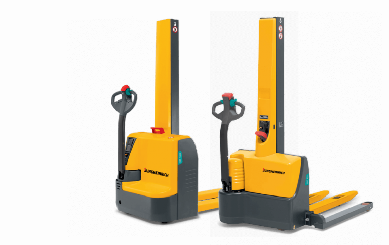 Jungheinrich Forklifts | EMC B10 | Electric Walkie Straddle Stacker